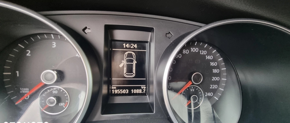 Volkswagen Golf cena 29900 przebieg: 195500, rok produkcji 2012 z Kraków małe 106
